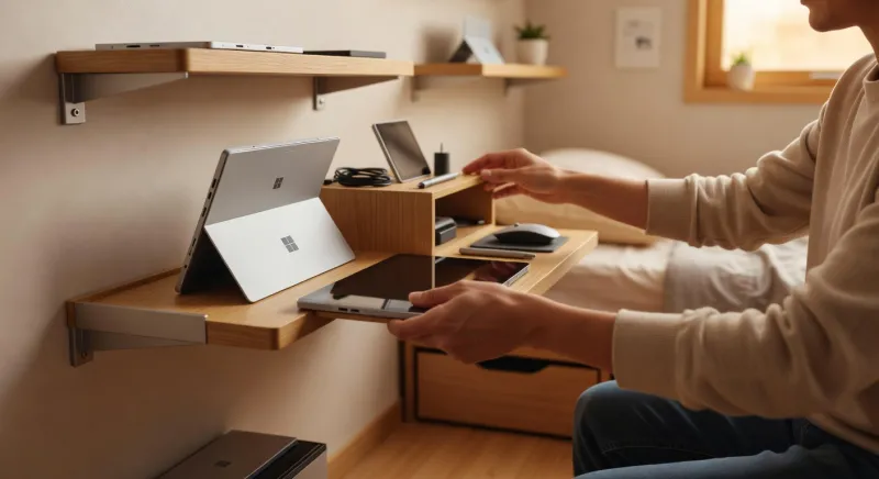 Storage Tips for Small Bedrooms for Tech Users