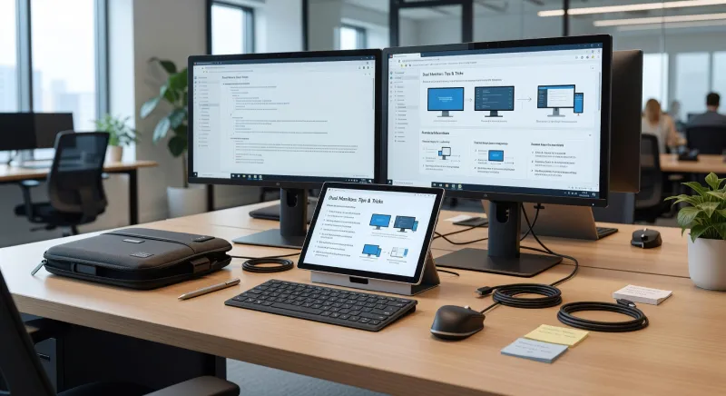 dual monitors tips and tricks